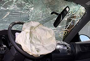 air bag injury